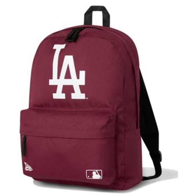 NEW ERA Los Angeles Dodgers Backpack (12380995) ΤΣΑΝΤΑ Μπορντό