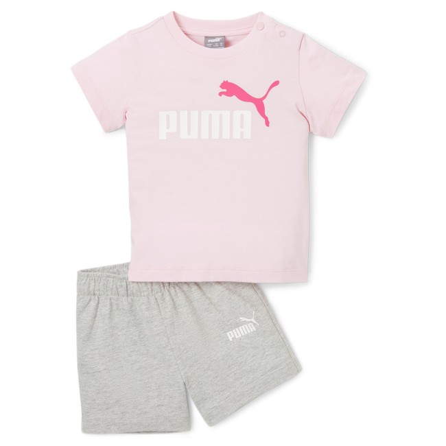 PUMA JR INF Minicats Tee & Shorts Set B (845839-62) ΣΕΤ ΒΡΕΦΙΚΟ