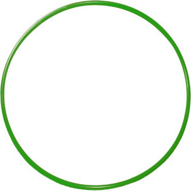 Στεφάνι Ρυθμικής Πλαστικό 60cm 009.8001-Πράσινο