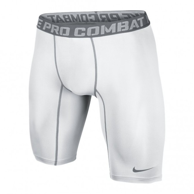 Nike Pro Combat Core Compression 2.0 9 Men's Training Shorts White 449821-100
