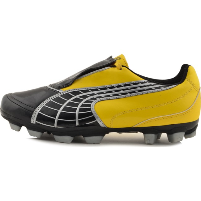 Puma V4.10 I Παιδικό Ποδοσφαιρικό Μαυρο Κιτρινο 101950-06