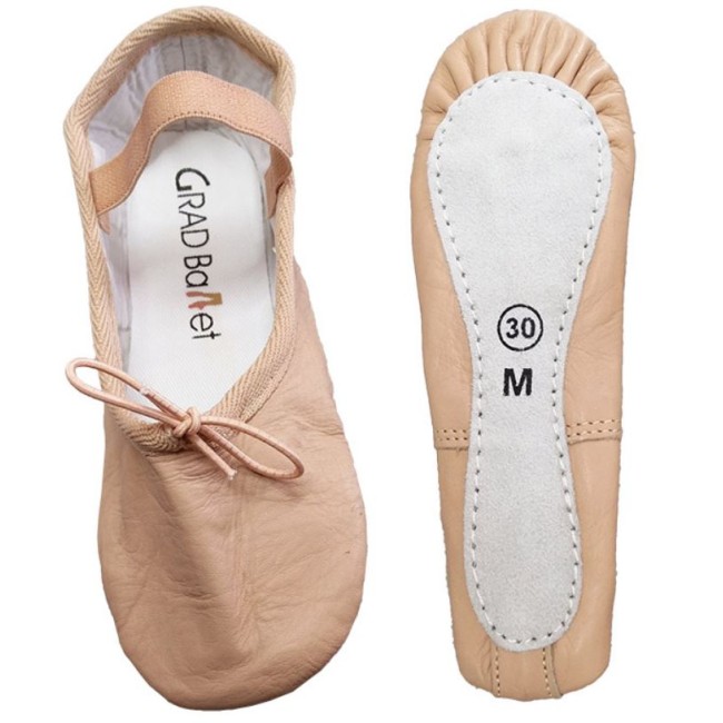 GO DANCE LEATHER BALLET FULL SOLE (1688) ΥΠΟΔΗΜΑ ΜΠΑΛΕΤΟΥ